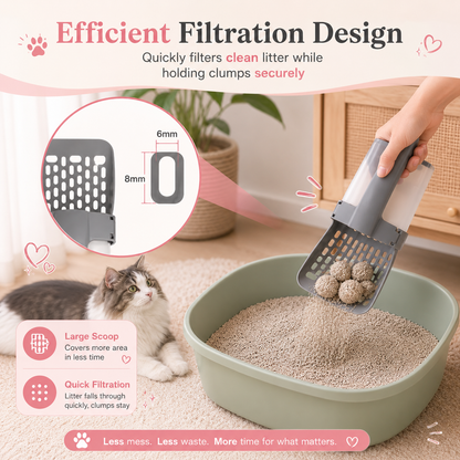 FeedoraPet™ | The Mess-Free Cat Litter Scoop