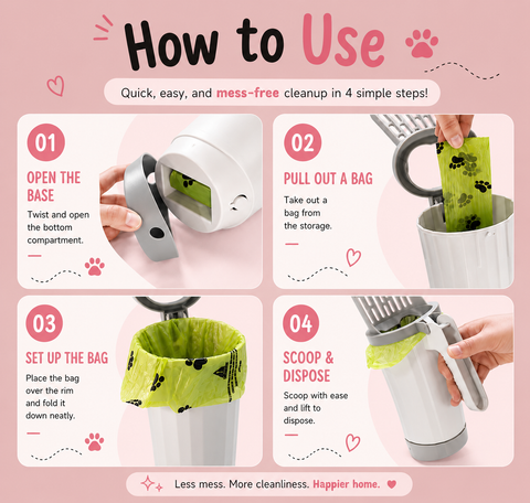 FeedoraPet™ | The Mess-Free Cat Litter Scoop