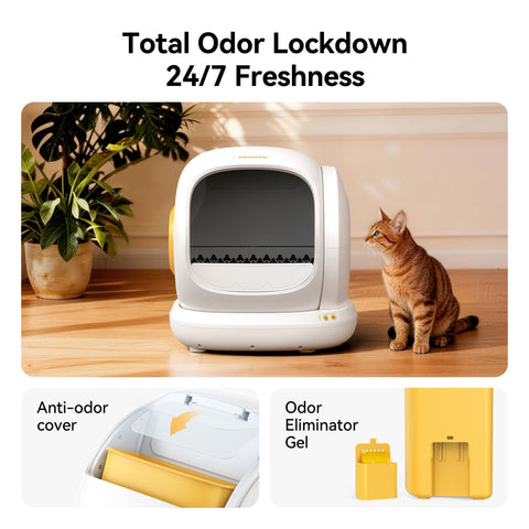 FeedoraPet Self-Cleaning Cat Litter Box – Smarter, Safer &amp; Cleaner Cat Care