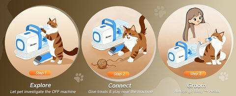 Feedorapet™ Dog Grooming Kit with Vacuum