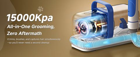 Feedorapet™ Dog Grooming Kit with Vacuum
